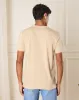 Men Beige Graphic T-Shirt sold by Redtag