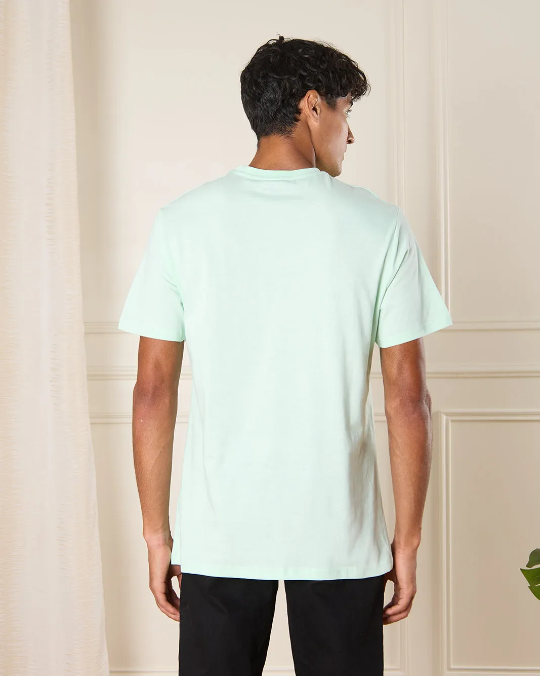 Men Grey Printed T-Shirt sold by Redtag product image thumbnail 3