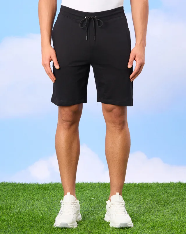 Men Black Active Shorts sold by Redtag