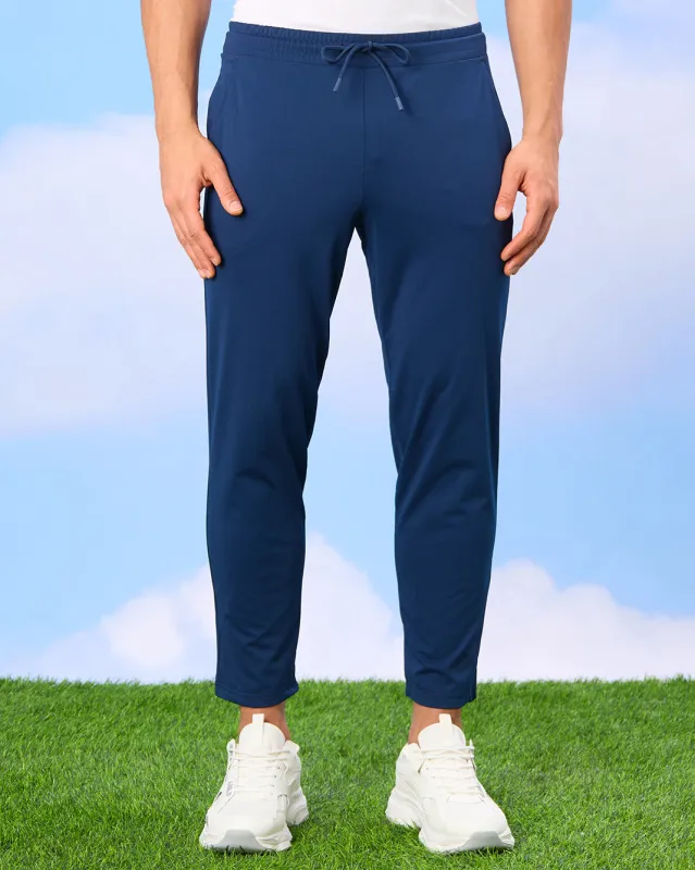Men Navy Track Pant sold by Redtag