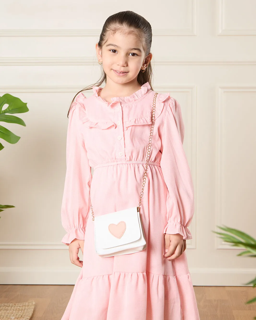 Girls Pink Dress With Bag (2 Piece) sold by Redtag product image thumbnail 2