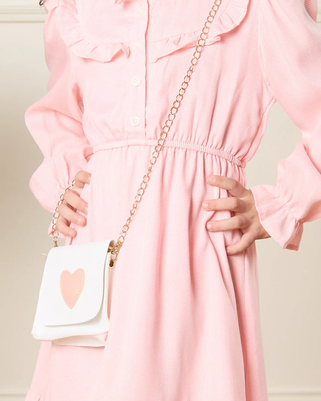 Girls Pink Dress With Bag (2 Piece) sold by Redtag product image thumbnail 4
