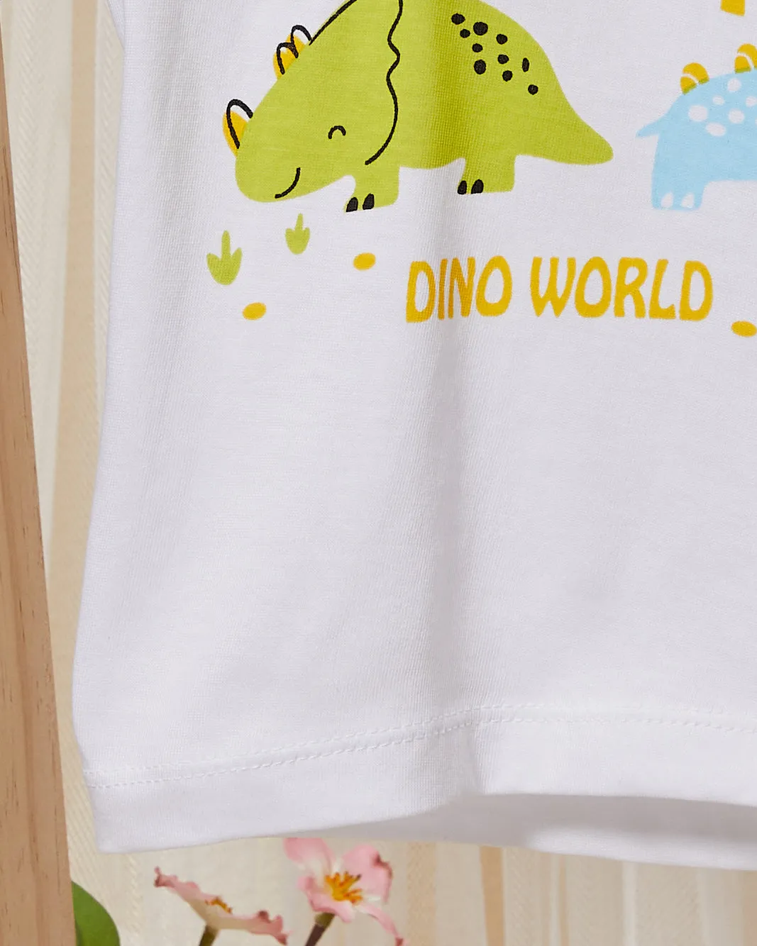 Infant Boys White Printed T-Shirt sold by Redtag product image thumbnail 3