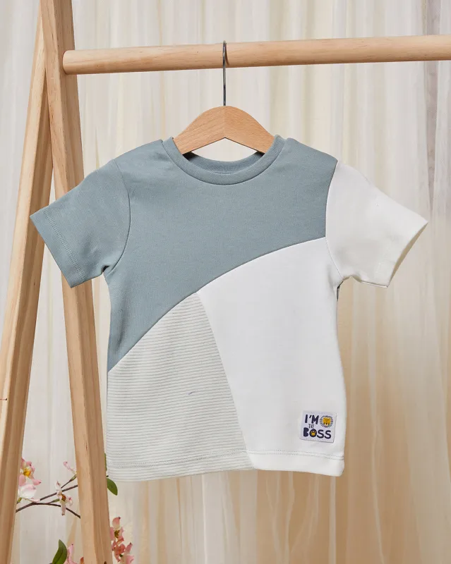 Infant Boys Multicolour Cut And Sew T-Shirt made by Redtag