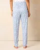 Woman Cream And Blue Printed Pyjama Bottom sold by Redtag