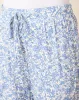 Woman Cream And Blue Printed Pyjama Bottom sold by Redtag