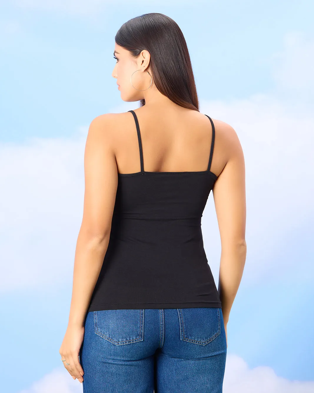 Women Black Solid Vest sold by Redtag product image thumbnail 3