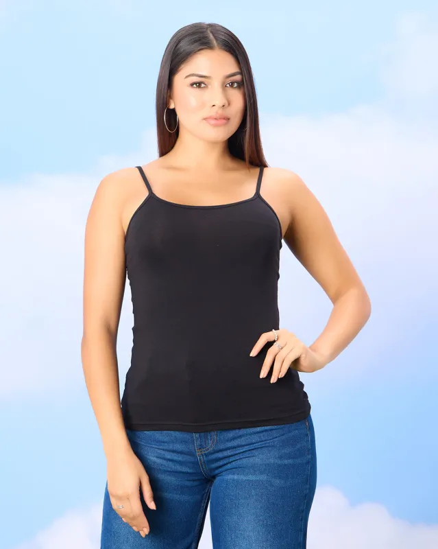 Women Black Solid Vest sold by Redtag