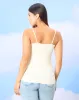 Women Beige Solid Vest sold by Redtag