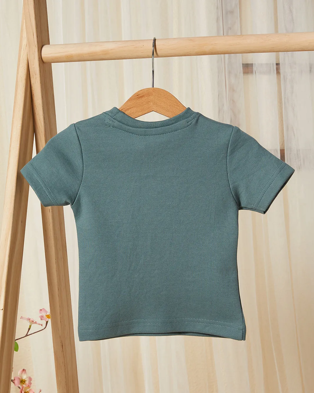 Infant Boys Green Minimalist T-Shirt sold by Redtag product image thumbnail 4