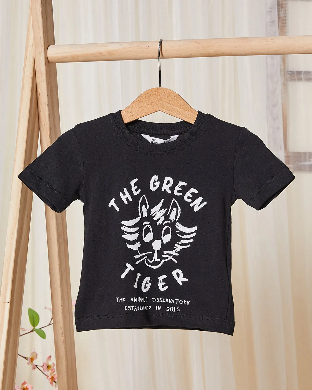 Infant Boys Black Printed T-Shirt sold by Redtag