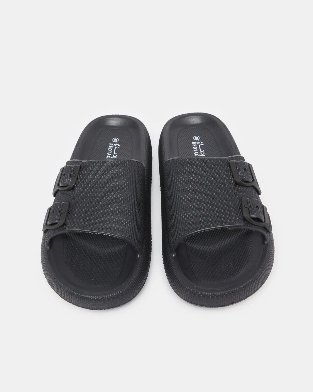 Women Black Molded With Buckle Trim Mule sold by Redtag product image thumbnail 2