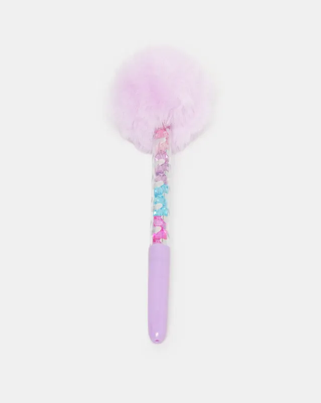Purple Embellished Ball Pen sold by Redtag