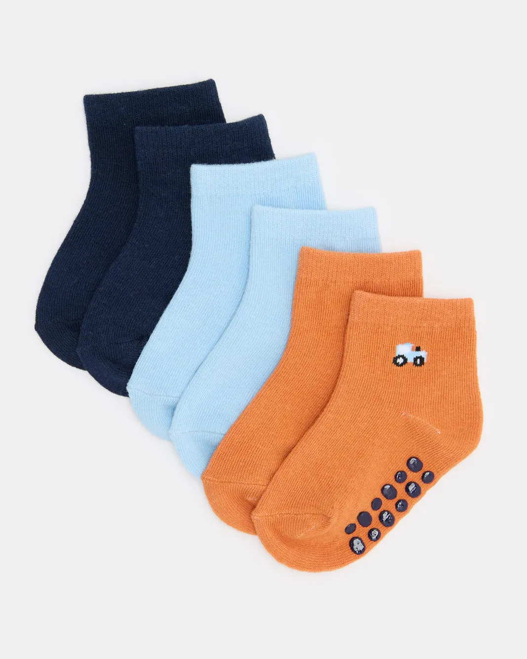 Infant Boys Assorted Print Ankle Length Socks (3 Pairs) sold by Redtag product image thumbnail 4