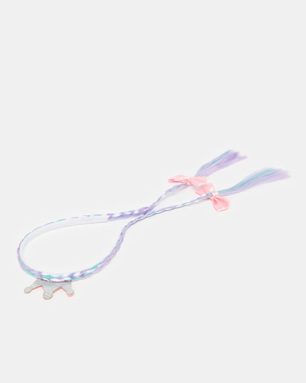 Girls Multicolour Headband With Synthetic Hair sold by Redtag product image thumbnail 2