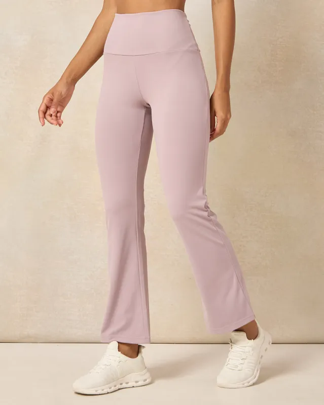 Women Mauve Fit And Flare Legging sold by Redtag