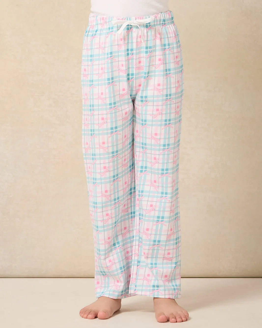 Girls White Printed Pyjama Set (2 Piece) sold by Redtag product image thumbnail 3