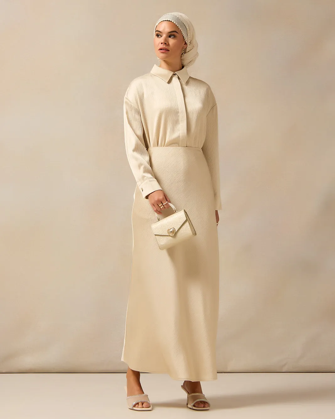 Women Ivory Button Front Shirt sold by Redtag product image thumbnail 2