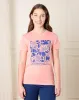 Senior Girls Pink Printed T-Shirt sold by Redtag