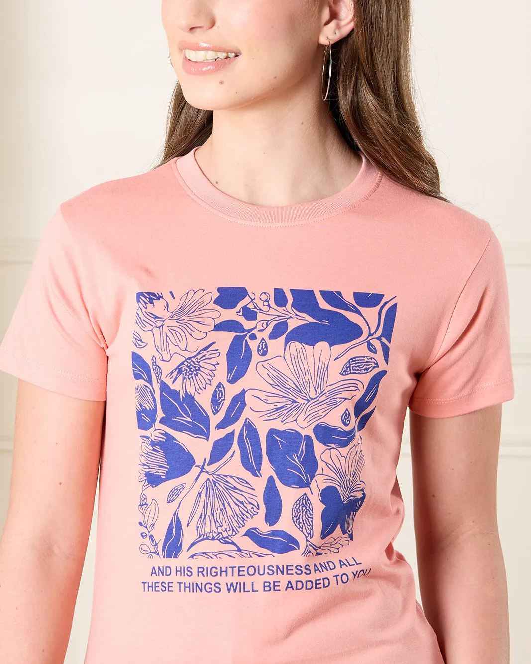 Senior Girls Pink Printed T-Shirt sold by Redtag product image thumbnail 4
