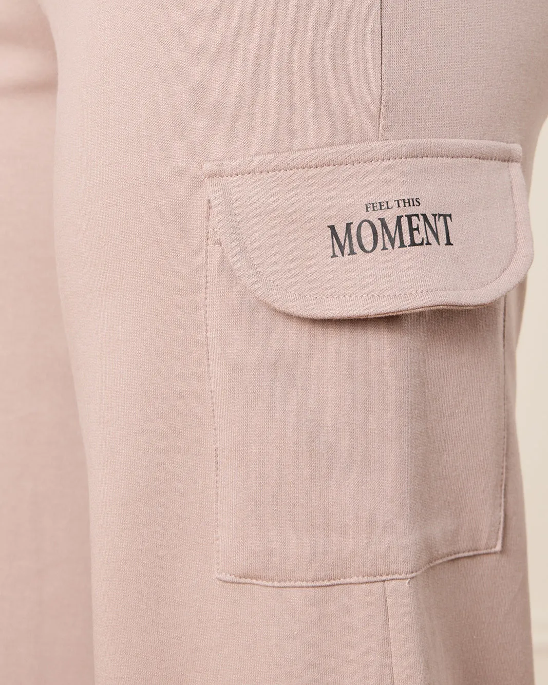 Senior Girls Beige Cargo Active Pants sold by Redtag product image thumbnail 4