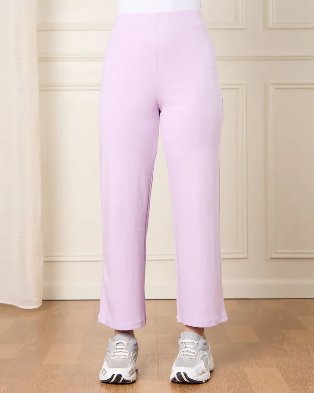Senior Girls Lilac Wide Leg Pant sold by Redtag