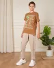 Senior Boys Beige Pique Track Pants sold by Redtag