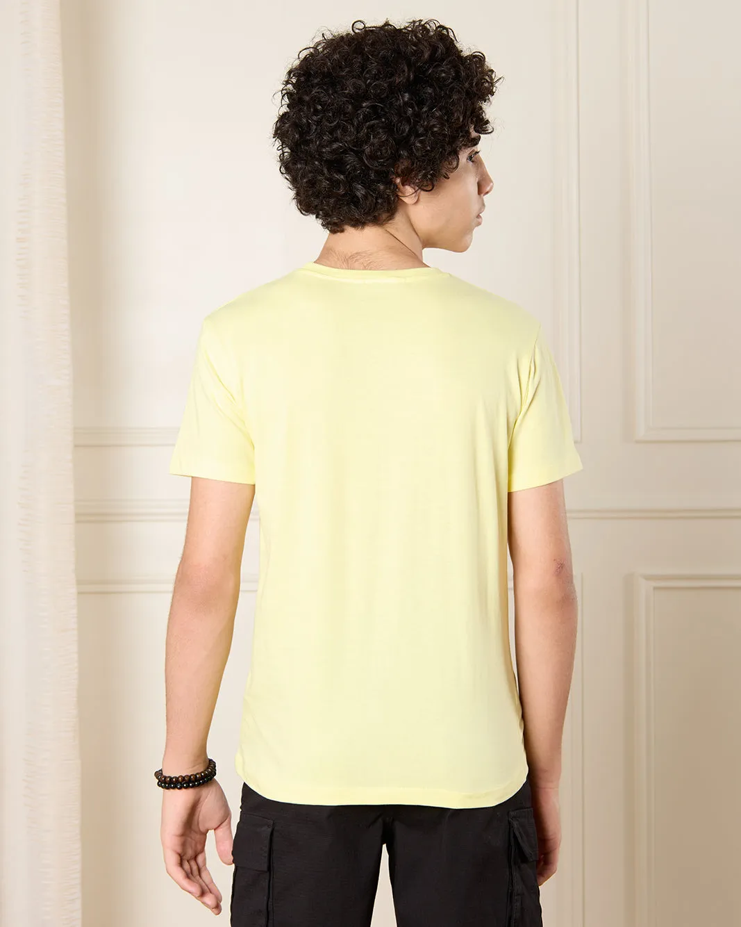 Senior Boys Yellow Skate Print T-Shirt sold by Redtag product image thumbnail 3