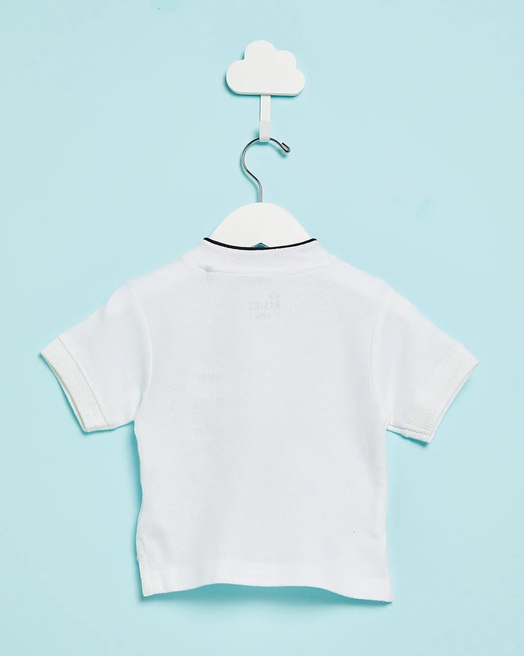 Infant Boys White Basic Mandarin Collared Shirt sold by Redtag product image thumbnail 4