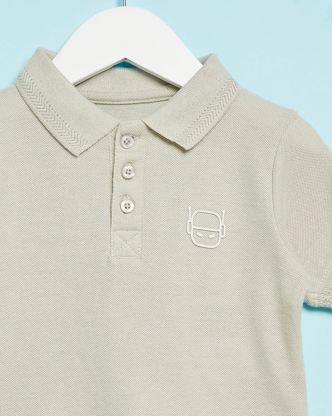 Infant Boys Green Basic Polo Shirt sold by Redtag product image thumbnail 2