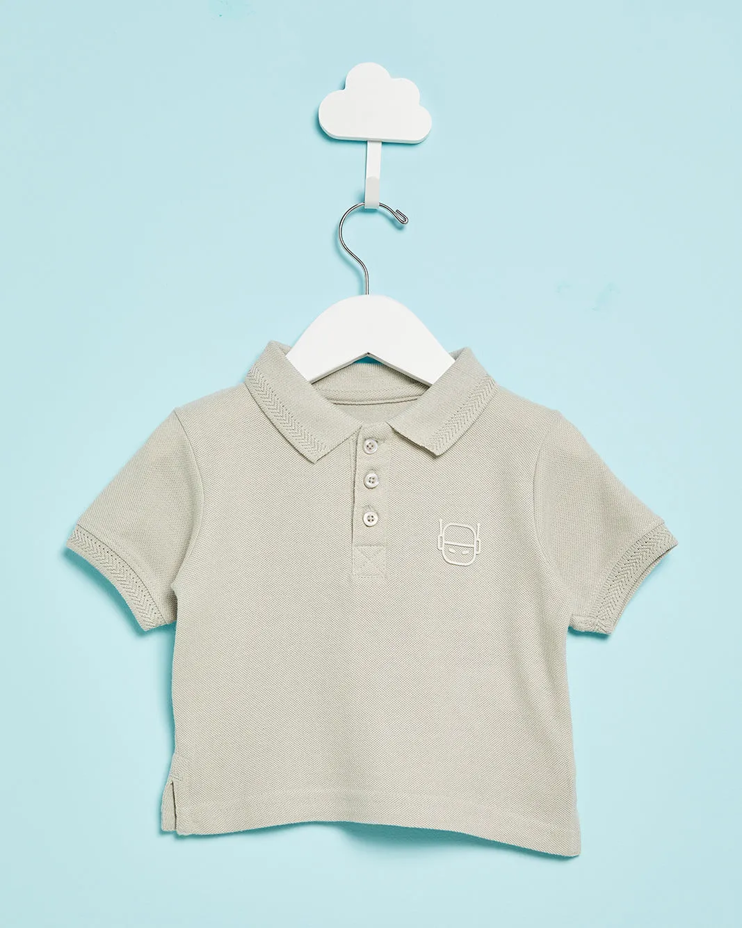Infant Boys Green Basic Polo Shirt sold by Redtag