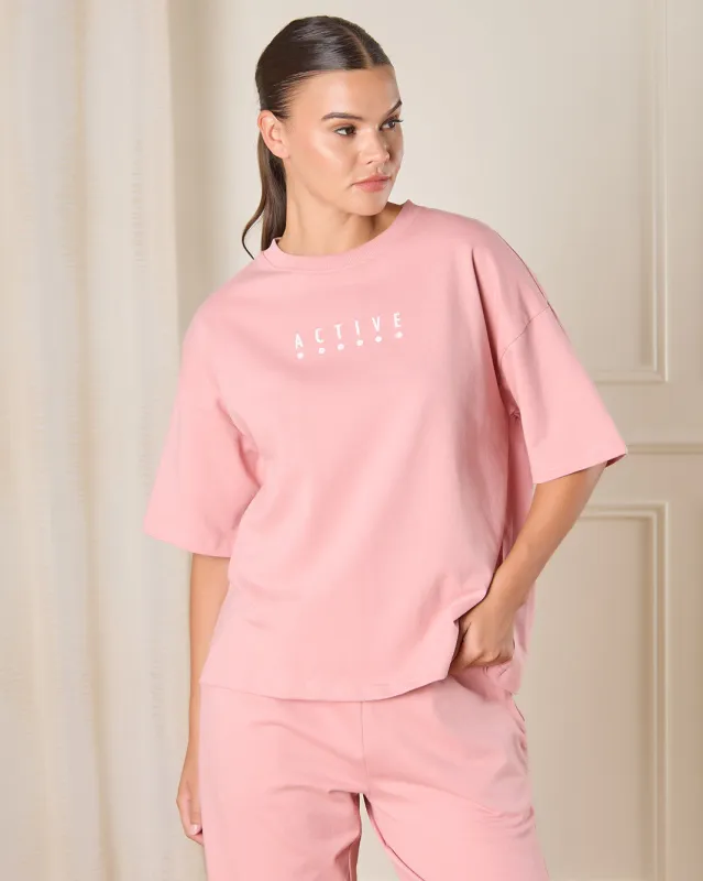 Woman Pink Active T-shirt sold by Redtag