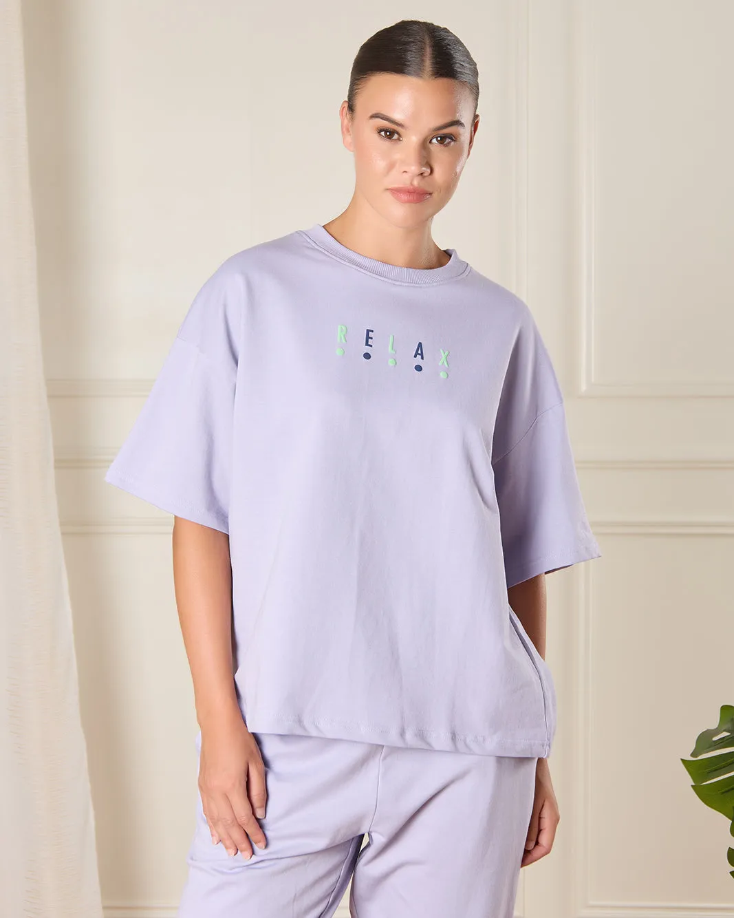 Woman Purple Active T-shirt sold by Redtag