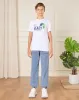Senior Boys White Printed T-Shirt sold by Redtag