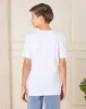 Senior Boys White Printed T-Shirt sold by Redtag