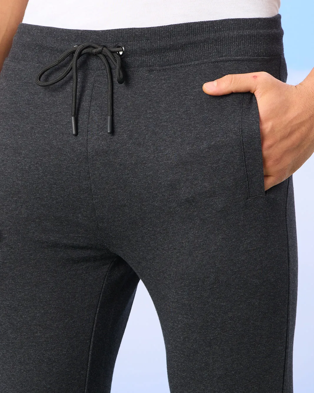 Men Black Active Pants sold by Redtag product image thumbnail 4