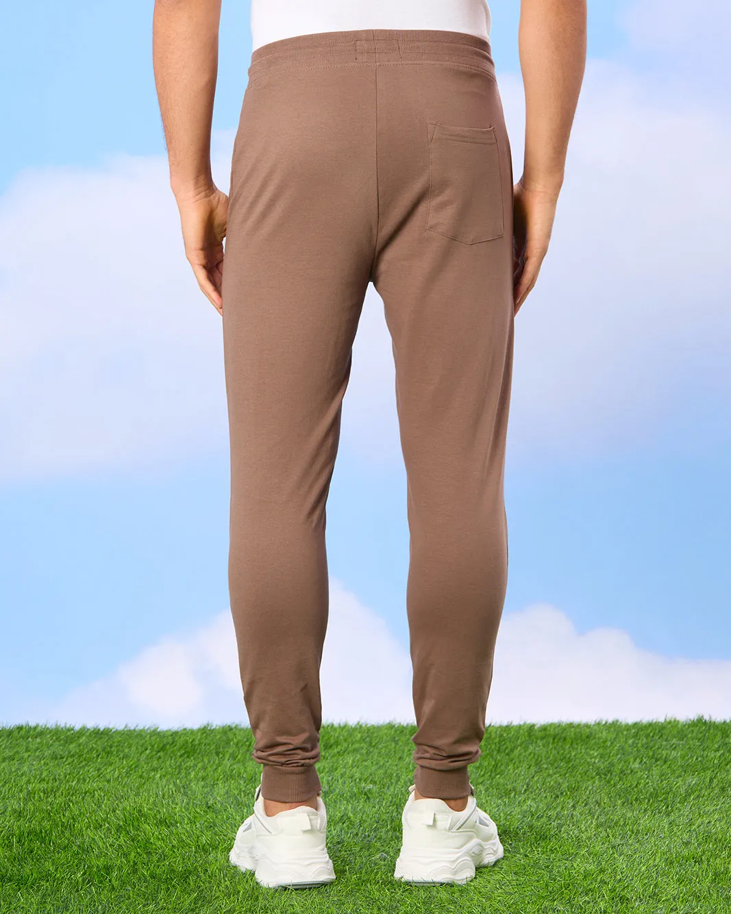 Men Brown Active Pants sold by Redtag product image thumbnail 3