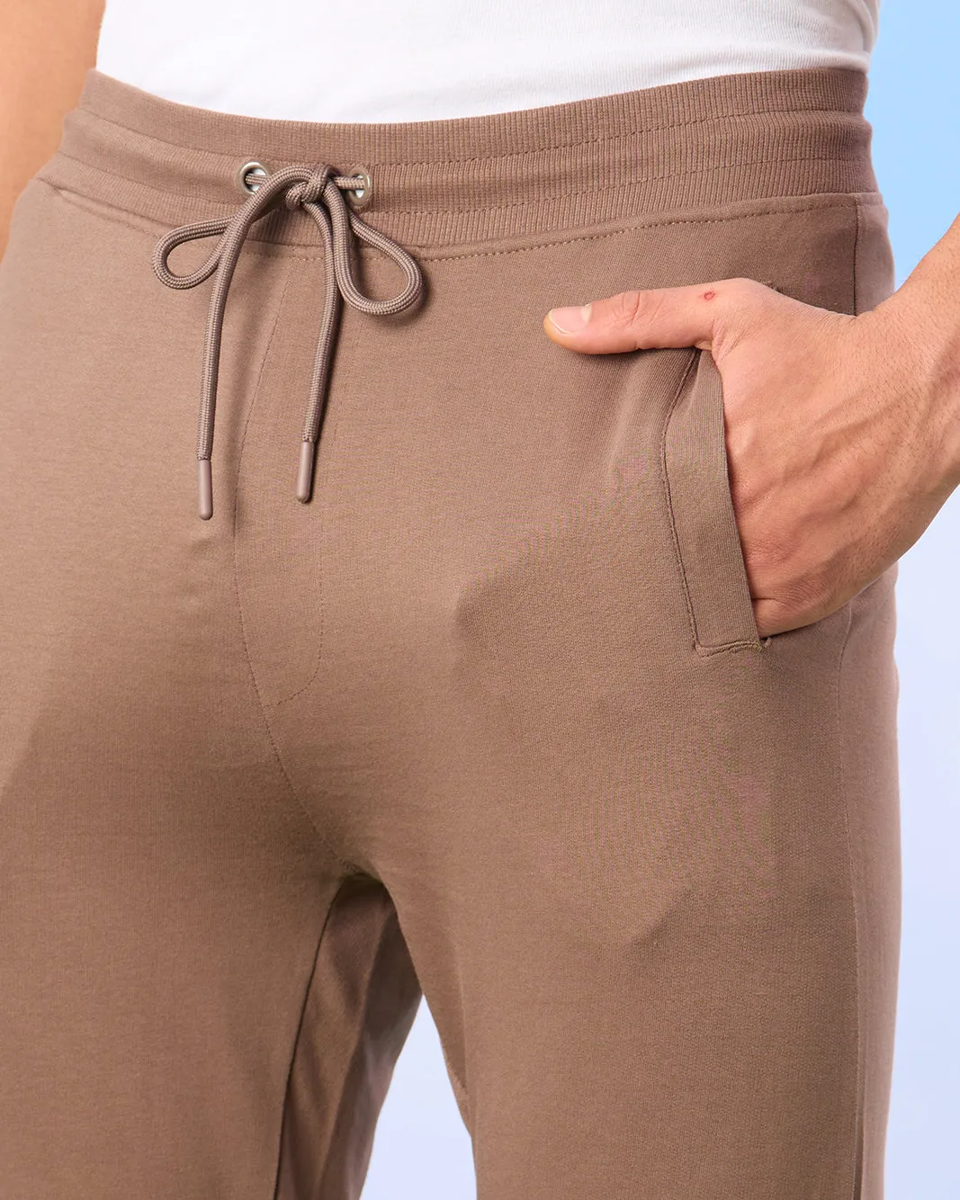 Men Brown Active Pants sold by Redtag product image thumbnail 4