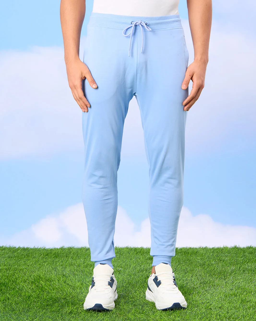 Men Blue Active Pants sold by Redtag