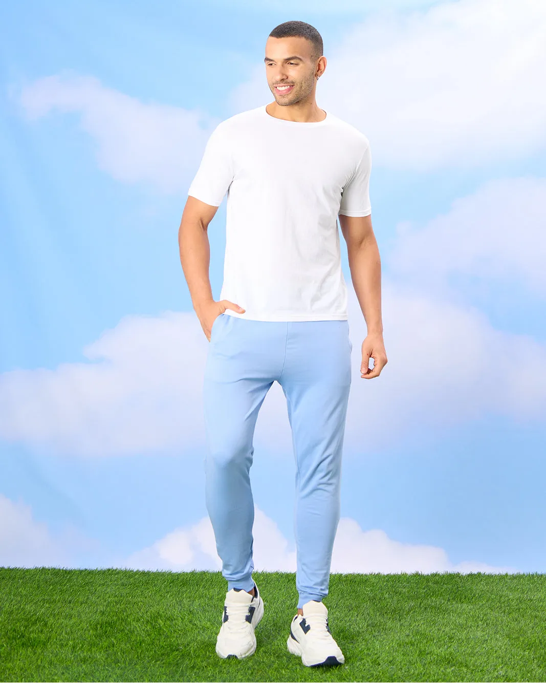 Men Blue Active Pants sold by Redtag product image thumbnail 2