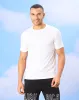 Men White Solid Active T-Shirt sold by Redtag