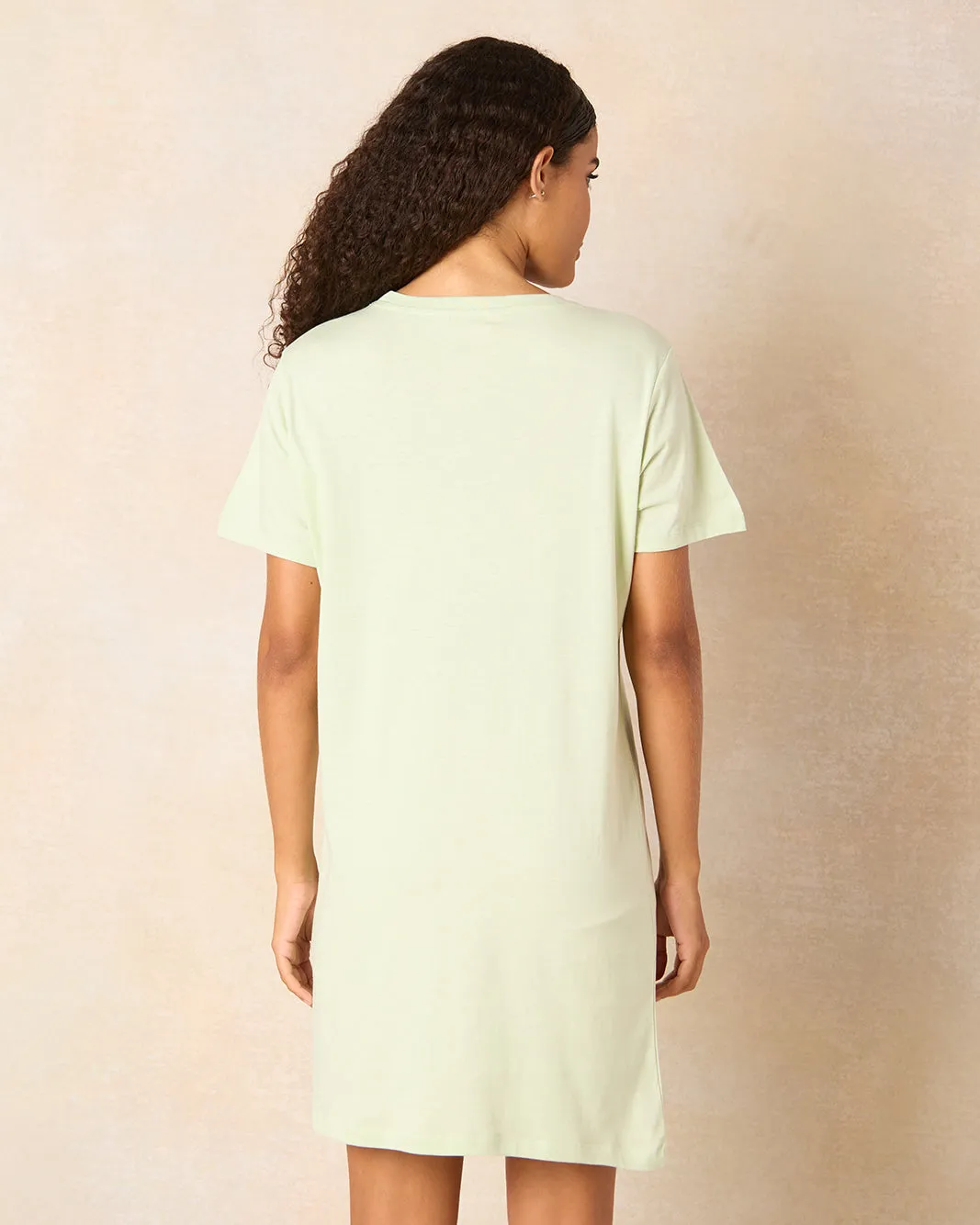 Women Green Printed Nightshirt sold by Redtag product image thumbnail 3