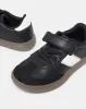 Boys Black Retro Sneakers sold by Redtag