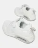 Boys White Material Block Trainers sold by Redtag