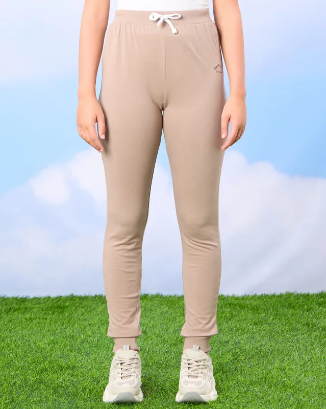 Senior Girls Brown Active Pants sold by Redtag
