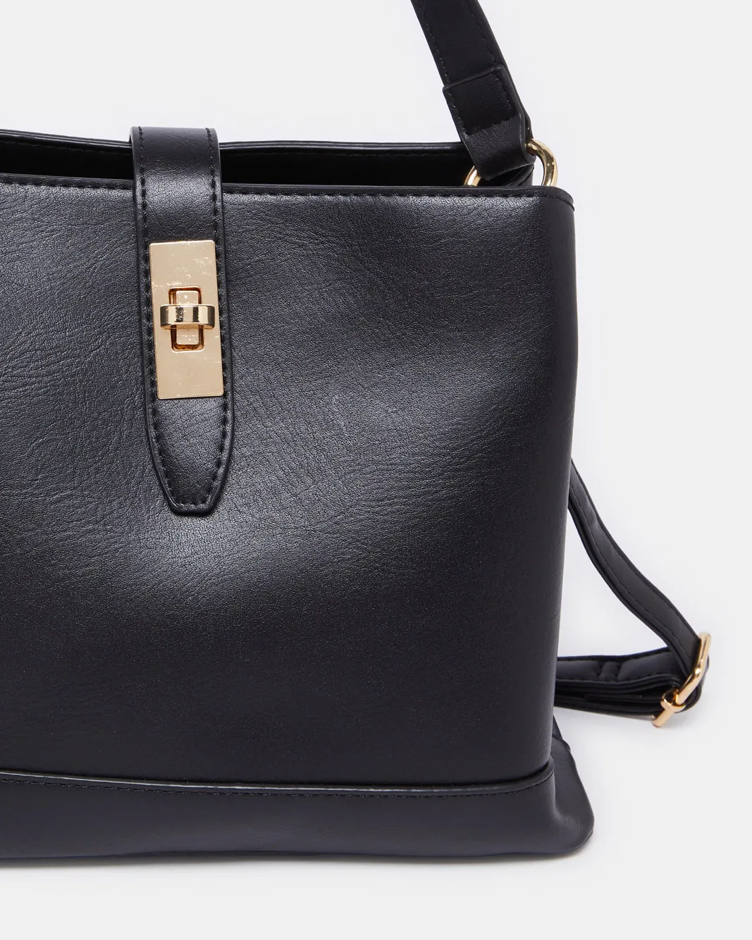 Women Black Bucket Bag sold by Redtag product image thumbnail 3