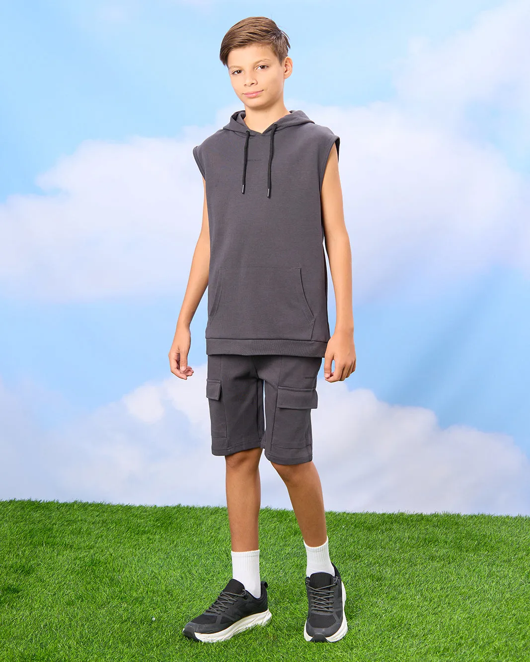 Senior Boys Charcoal Casual Set (2 Piece) sold by Redtag