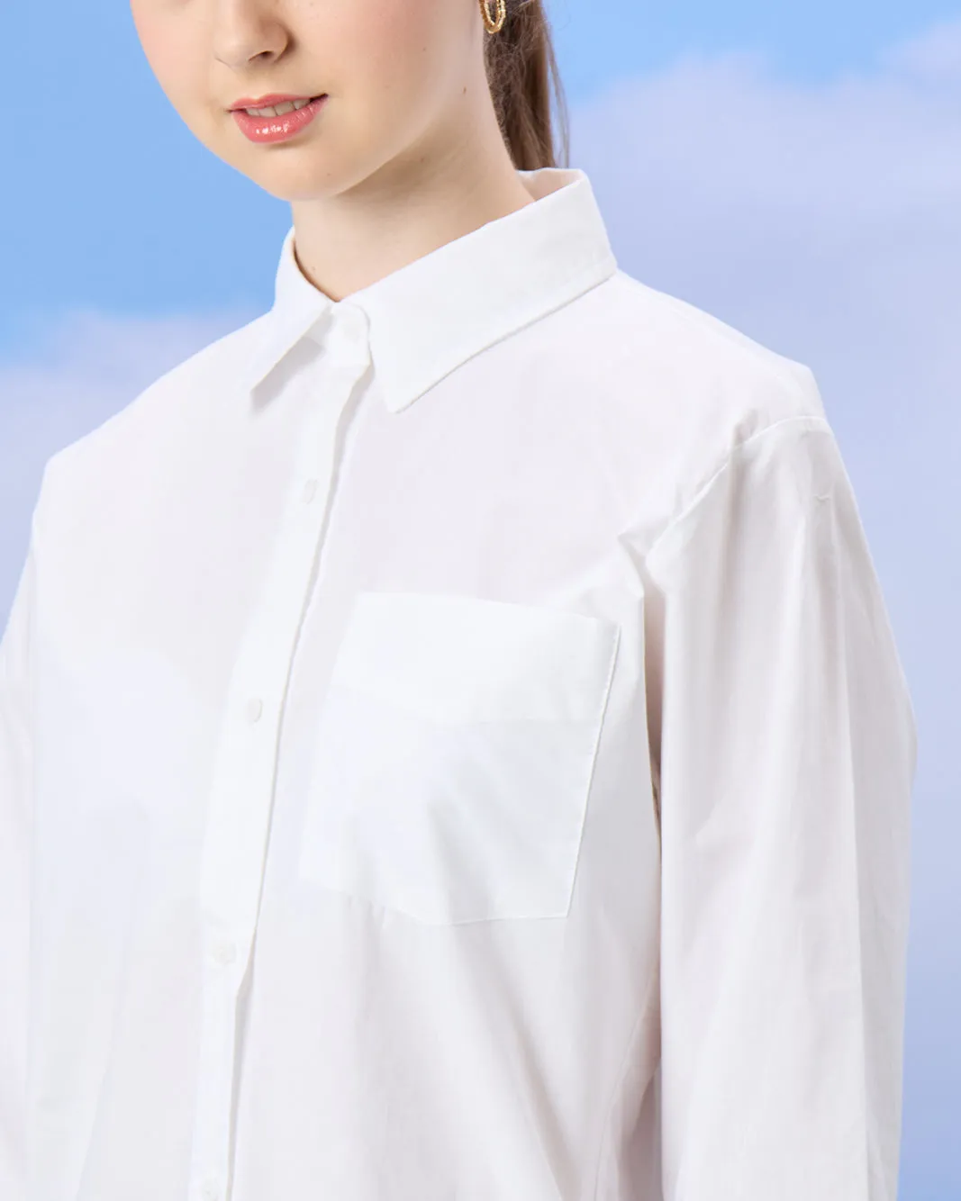 Senior Girls White Shirt sold by Redtag product image thumbnail 4