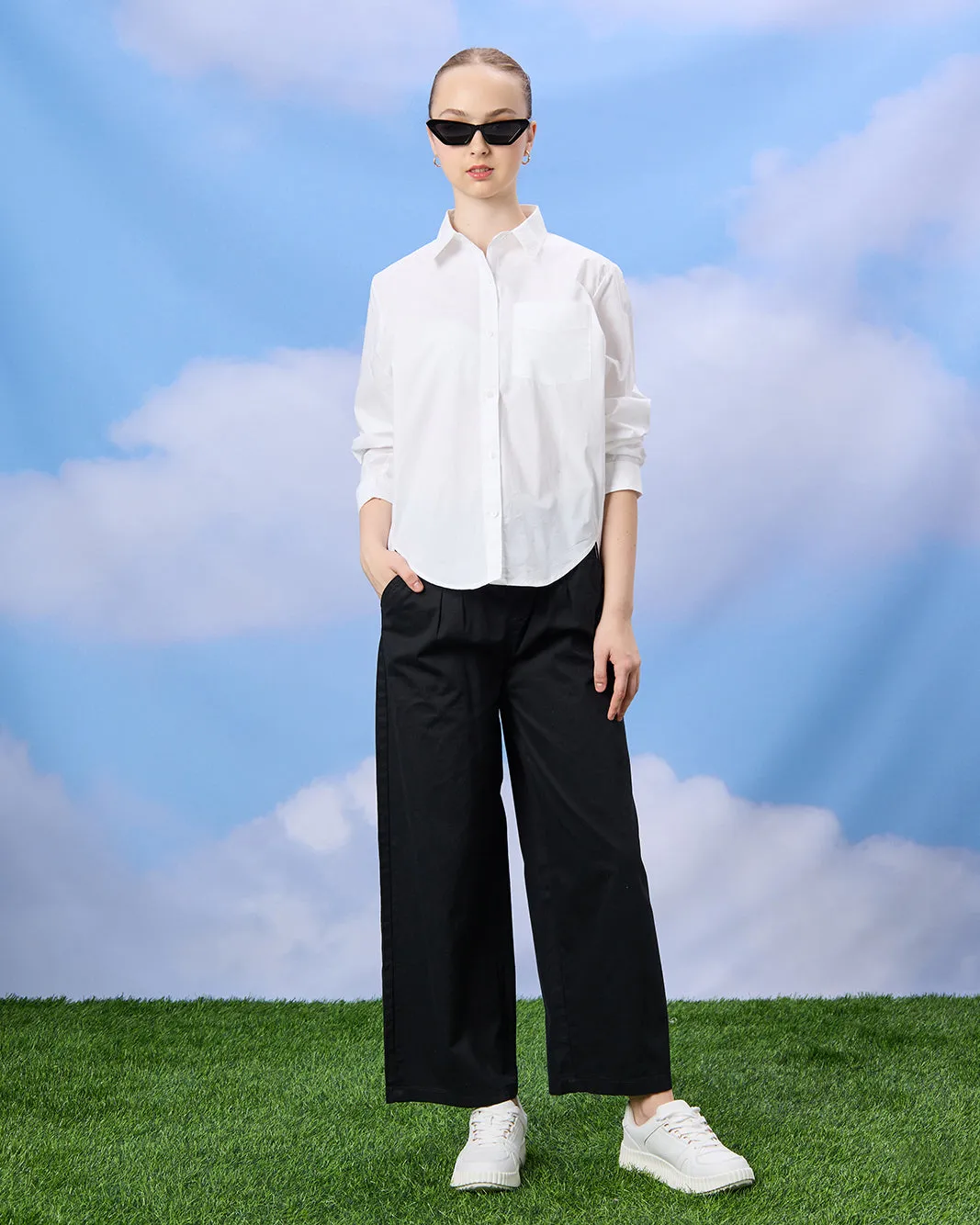 Senior Girls White Shirt sold by Redtag product image thumbnail 2