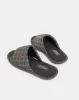 Men Grey Checkered Slipper sold by Redtag